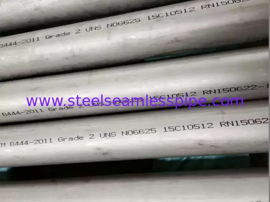 জারা প্রতিরোধী খাদ 625 Inconel পাইপ, ASME বি SB444 GR.2 Inconel 625 বিজোড় নল