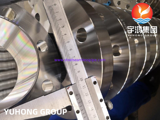 ASTM B462 অ্যালোয় Al6XN, UNS N08367 WNRF তেল ও গ্যাসের জন্য নিকেল অ্যালোয় স্টিল ফ্ল্যাঞ্জ CL3000