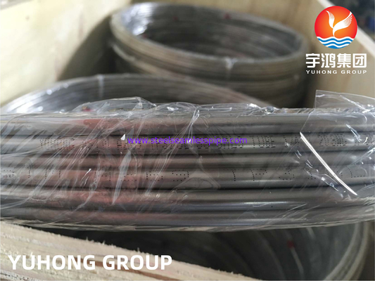 ASTM A269 TP316L স্টেইনলেস স্টীল বিজোড় কয়েল টিউব উজ্জ্বল অ্যানিলড