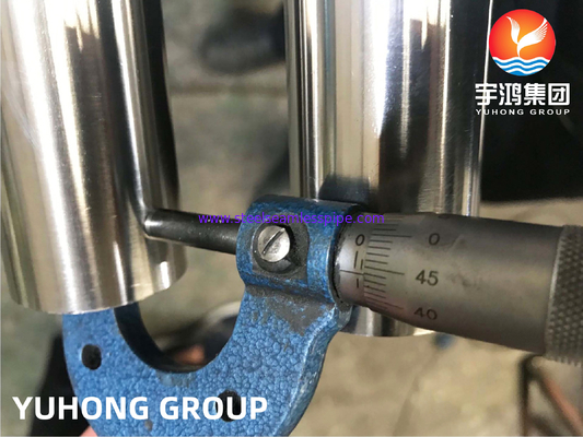 ASTM A270 TP304 স্টেইনলেস স্টীল ওয়েল্ডড টিউব, স্যানিটারি অ্যাপ্লিকেশনে ব্যবহৃত উজ্জ্বল অ্যানিলড ট্রিটমেন্ট