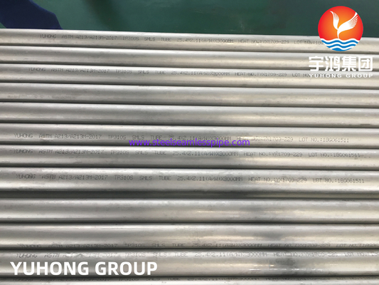 ASME SA213 TP310S 1.4845 স্টেইনলেস স্টীল seamless তাপ এক্সচেঞ্জার টিউব