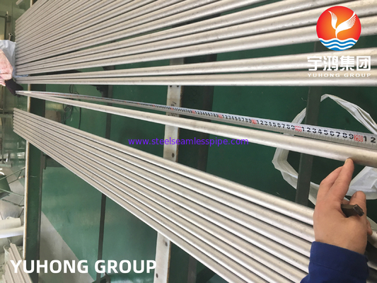 ASME SA213 TP310S 1.4845 স্টেইনলেস স্টীল seamless তাপ এক্সচেঞ্জার টিউব