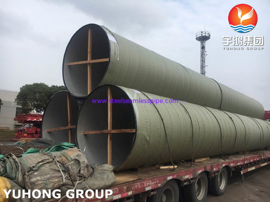 ASTM A928 CL.1 UNS S32205 S32750 ডুপ্লেক্স স্টেইনলেস স্টীল ওয়েল্ডড পাইপ