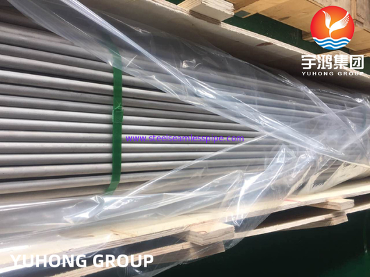 ASME SA213 TP321 1.4541 স্টেইনলেস সিউমলেস হিট এক্সচেঞ্জার টিউব