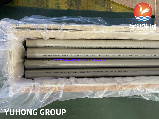 ASME SA213 TP347H 1.4961 স্টেইনলেস স্টীল Seamless Bolier টিউব