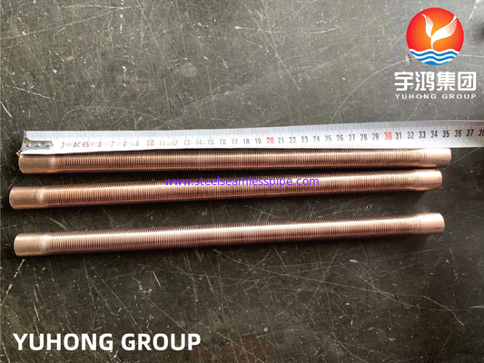 B111 C70600 CU/NI 90/10 LOW FIN TUBE COPPER NICKEL ALLOY এয়ার কুলার