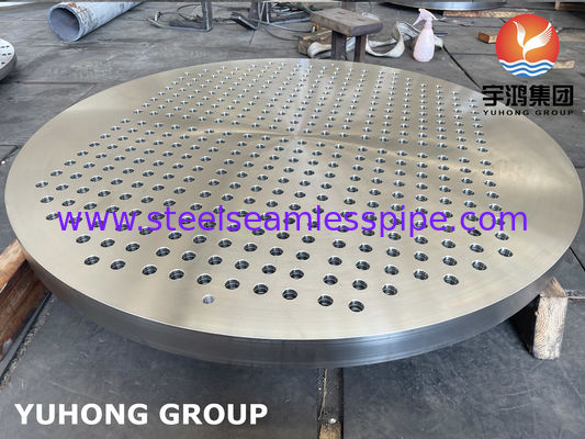 শেল এবং টিউব হিট এক্সচেঞ্জারের জন্য ASTM A182 F316L স্টেইনলেস স্টিল টিউবশীট