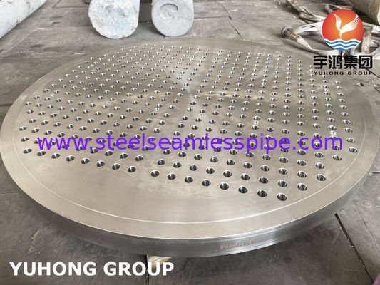 শেল এবং টিউব হিট এক্সচেঞ্জারের জন্য ASTM A182 F316L স্টেইনলেস স্টিল টিউবশীট