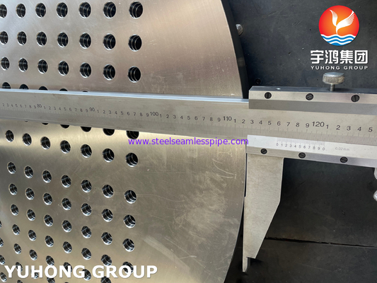 ASTM A182 F316 টিউব শীট বড় ব্যাসাকার স্টেইনলেস স্টীল গরম এক্সচেঞ্জার উপাদান জন্য forged