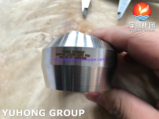 ডুপ্লেক্স স্টিল সকেট A182 F60 / S32205 কাঠামোগত ওলেট ফিটিং এমএসএস এসপি -97