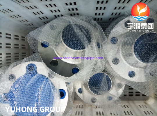 ASTM A182 F347 স্টেইনলেস স্টীল ওয়েল্ড-নেক ফ্ল্যাঞ্জ, উচ্চ তাপমাত্রা অ্যাপ্লিকেশনের জন্য RF / RTJ মুখ