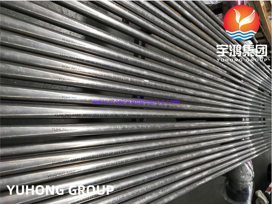 ASME SB163 UNS N04400 / Monel 400 তাপ এক্সচেঞ্জারের জন্য সিউমলেস নিকেল অ্যালোয় টিউব