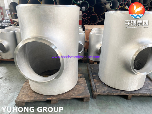 SS316L Butt Weld Fitting, A403 WP316L Equal Tee (Seamless / Welded), B16.9 স্ট্যান্ডার্ড