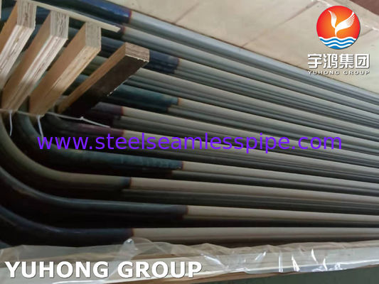 এএসটিএম এ২১৩ টিপি৩১৭এল স্টেইনলেস স্টীল ইউ বন্ড টিউব হিট এক্সচেঞ্জার টিউব ১০০% ইটি