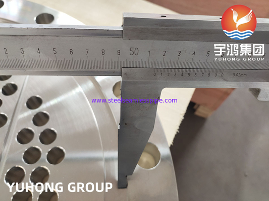 ASTM A182 F316L / UNS S31603 / 1.4404 স্টেইনলেস স্টীল তাপ এক্সচেঞ্জার টিউব শীট