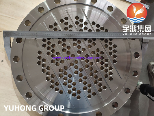 ASTM A182 F316L / UNS S31603 / 1.4404 স্টেইনলেস স্টীল তাপ এক্সচেঞ্জার টিউব শীট