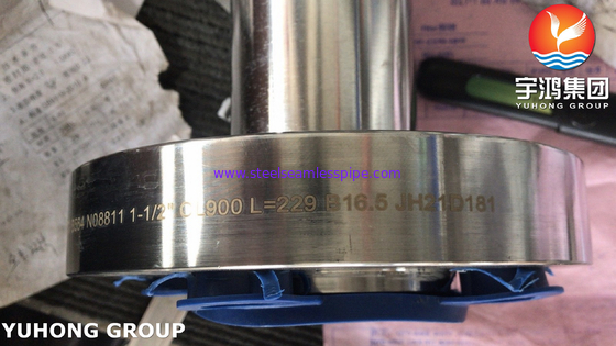 Incoloy ইস্পাত Astm B564 N08811 CL900 লং ওয়েল্ড নেক ফ্ল্যাঞ্জ