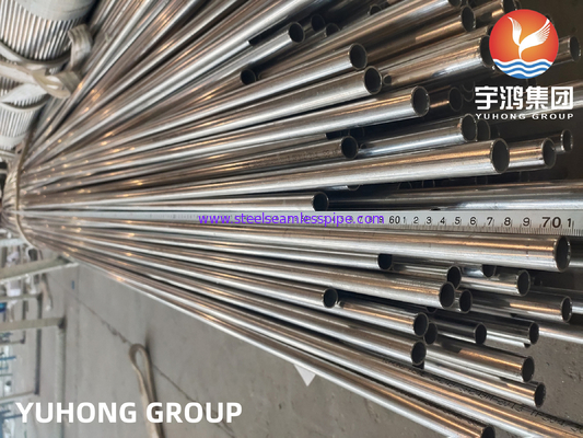 ASME SA249 TP304 304L SUS304 1.4301 বয়লার কন্ডেনসার জন্য ঝালাই টিউব