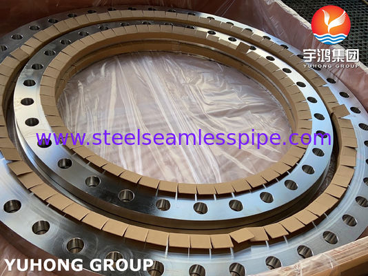ASTM A240 অ্যালোয় 904L / UNS N08904 AWWA C207 ওয়াটারওয়ার্ক সার্ভিসের জন্য রিং টাইপ ফ্ল্যাঞ্জ