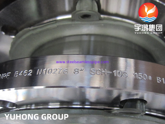 ASTM B462 UNS N10276 / Hastelloy C276 ওয়েল্ড নেক ফ্ল্যাঞ্জ নিকেল খাদ WNRF ফ্ল্যাঞ্জ