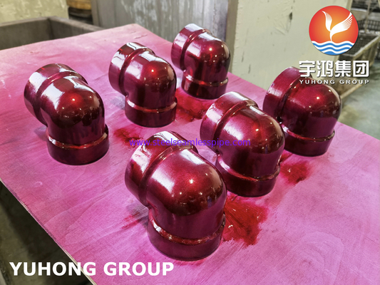 A182 F53 সকেট ওয়েল্ড কব্জি, UNS S32750 সুপার ডুপ্লেক্স স্টীল ফোরড ফিটিং