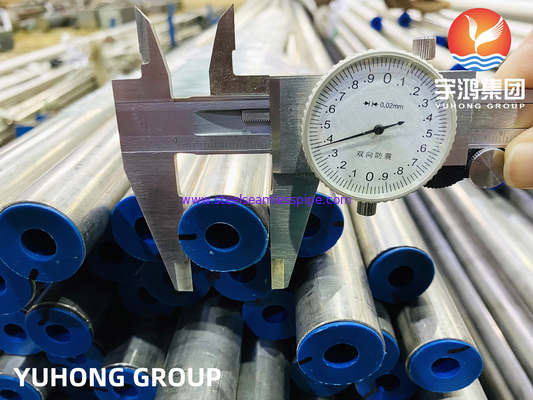 পারমাণবিক চুল্লি ব্যবহৃত নল ASTM B167 ইনকনেল 600 / UNS N06600 Seamless প্রকার