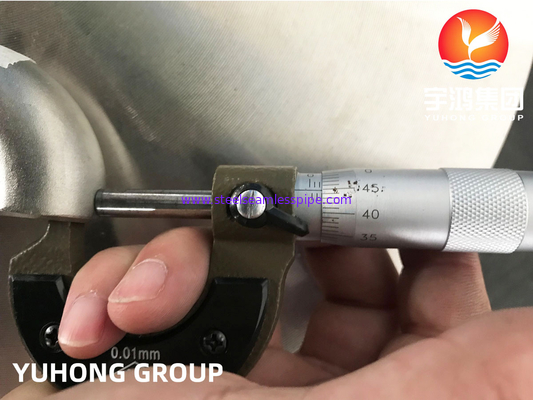 HASTELLOY C22 ELBOW 90 / 180 DEG BUTT-WELTED NICKEL ALLOY FITNING (নিকেলের খাদের সাথে ঝালাই করা ফিটিং)
