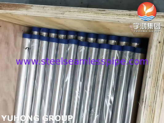 স্টেইনলেস স্টীল সিউমলেস স্যানিটারি টিউব ASTM A270 TP316L 320 Grit বাইরে পোলিশ