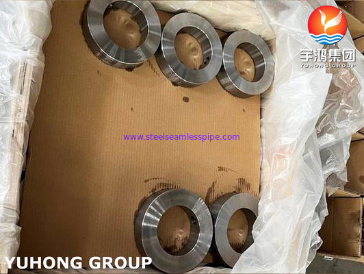 ASTM A105 কার্বন ইস্পাত অরিফিস ফ্ল্যাঞ্জের জন্য নকল ব্লিড রিং