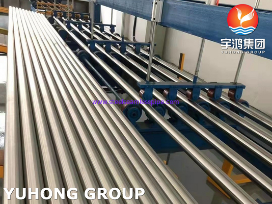 ASTM A270 TP316L স্টেইনলেস স্টীল স্যানিটারি সিউমলেস টিউব উজ্জ্বল পৃষ্ঠ