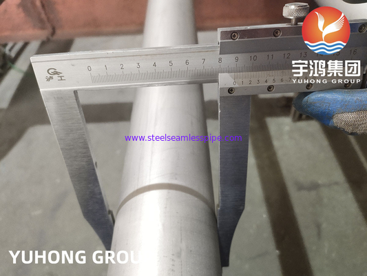 ASTM A790 UNS S32750 সুপার ডুপ্লেক্স 304 316 স্টেইনলেস স্টীল সিউমলেস পাইপ