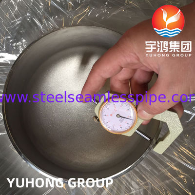 A403 WP316L-S SS ক্যাপ, ASME B16.9 বাট ওয়েল্ড ফিটিংস, শিল্প চাপ পাইপিং সিস্টেমের জন্য