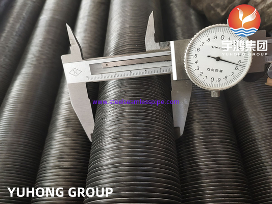 ASTM A179 G-টাইপ ফিন টিউব ফিন অ্যালুমিনিয়াম 1060 এমবেডেড ফিনড টিউব