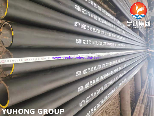 ASTM A213 / ASME SA213 T5 খাদ ইস্পাত বিজোড় টিউব 1" 12 BWG 20FT,6M/PC,12M/PC