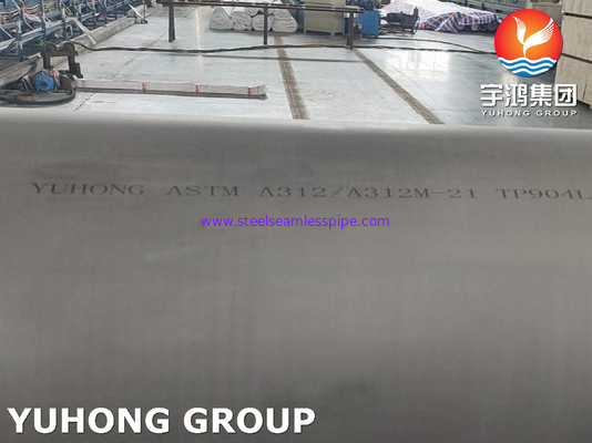 পেট্রোকেমিক্যাল শিল্পের জন্য ASTM A312 TP904L বড় বাইরের ব্যাসার্ধের স্টেইনলেস স্টীল পাইপ
