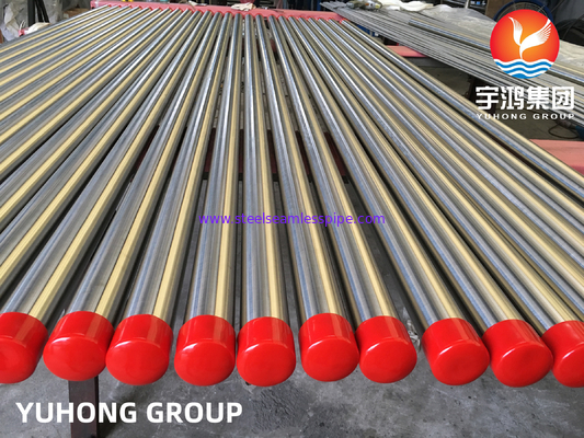এসিড প্রতিরোধের ASME SA213 TP304 1.4301 উজ্জ্বল গ্লাইডড সিউমলেস টিউব