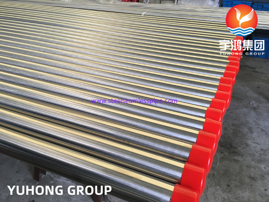 এসিড প্রতিরোধের ASME SA213 TP304 1.4301 উজ্জ্বল গ্লাইডড সিউমলেস টিউব