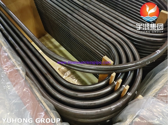 ASTM A179 / ASME SA179-2021 নিম্ন কার্বন ইস্পাত ইউ বেন্ড টিউব হিট এক্সচেঞ্জারের জন্য কোল্ড টানা
