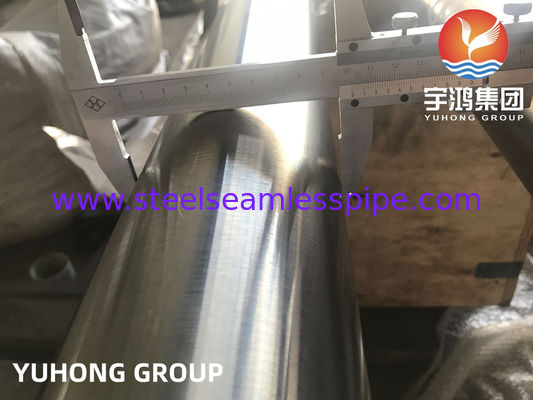 ASTM B729 NO8020 স্টেইনলেস স্টীল বিজোড় পাইপহিট এক্সচেঞ্জার টিউব রাসায়নিক তেল