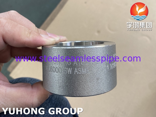 ASTM A182 F316 কাপলিং নকল ফিটিং B16.11 তেল গ্যাস কুলিং ওয়াটার সিস্টেম