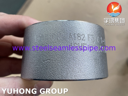 ASTM A182 F316 কাপলিং নকল ফিটিং B16.11 তেল গ্যাস কুলিং ওয়াটার সিস্টেম