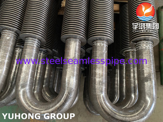 U Bend Fin Tube, ASTM A106 Gr. B উচ্চ ফ্রিকোয়েন্সি ওয়েল্ডেড ফিন টিউব