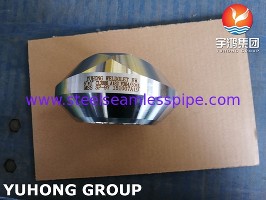 স্টেইনলেস স্টীল ফিটিং ASTM A182 F304 1.4301 ওয়েলডোলেট এমএসএস এসপি -97