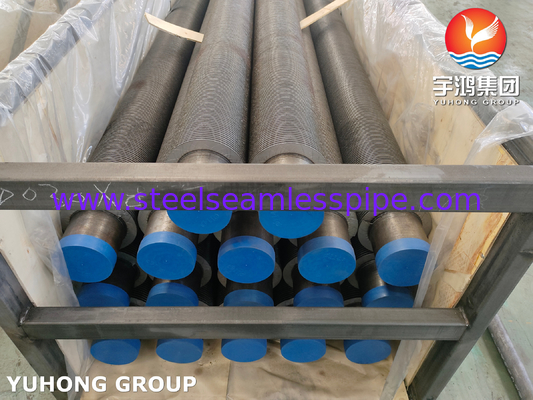 ASME SA106 GR.B কার্বন ইস্পাত উচ্চ ফ্রিকোয়েন্সি ঝালাই / HFW ফিন টিউব জন্য Bolier