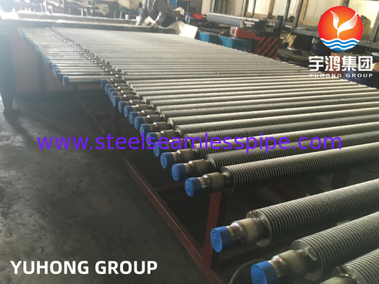 হাই ফ্রিকোয়েন্সি ওয়েল্ডেড ফিন টিউব, ASTM A213 T12 স্টেইনলেস স্টীল 304 ফিন সহ খাদ ইস্পাত টিউব
