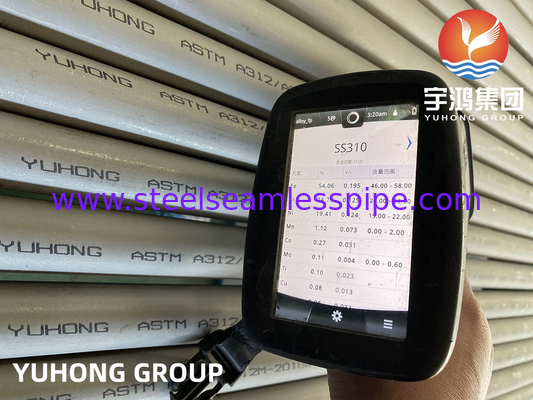 ASME SA2312 TP310S | ASTM A312 TP310S TP310H 310S 310MoLN স্টেইনলেস স্টিল পাইপ তেল ও গ্যাস শিল্পের জন্য