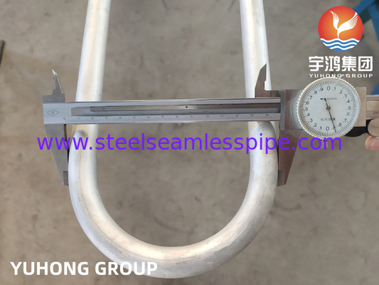 ASTM A213 TP304, 1.4301 স্টেইনলেস স্টীল সিউমলেস ইউ বন্ড টিউব ফর হিট এক্সচেঞ্জার