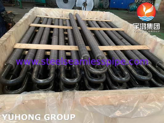 ASME SA106 GR.B কার্বন ইস্পাত উচ্চ ফ্রিকোয়েন্সি ওয়েল্ডেড এক্সটেন্ডেড সারফেস টিউব ইকোনমিজারের জন্য