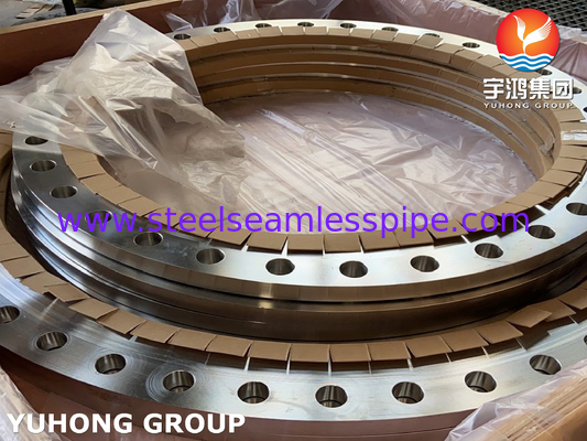 ASTM A240 F904L, UNS N08904, AWWA C207 স্টেইনলেস স্টীল স্লিপ অন ফ্ল্যাঞ্জ, ফ্ল্যাট ফেস
