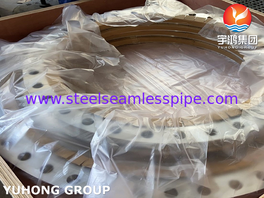 ASTM A240 F904L, UNS N08904, AWWA C207 স্টেইনলেস স্টীল স্লিপ অন ফ্ল্যাঞ্জ, ফ্ল্যাট ফেস